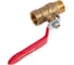 Кран шаровой Doron 1/2" В-Н ручка гайка-штуцер (10/160) 8407 4
