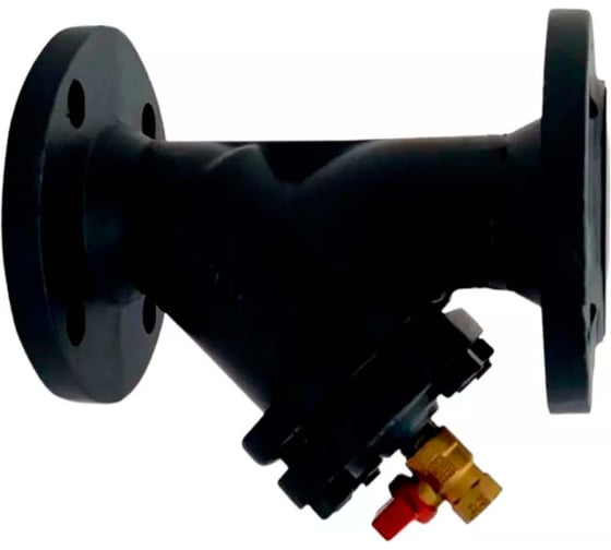 Фильтр сетчатый DN.ru GG25-304-MG-F Ду32 Ру16 со сливным краном D260-03122