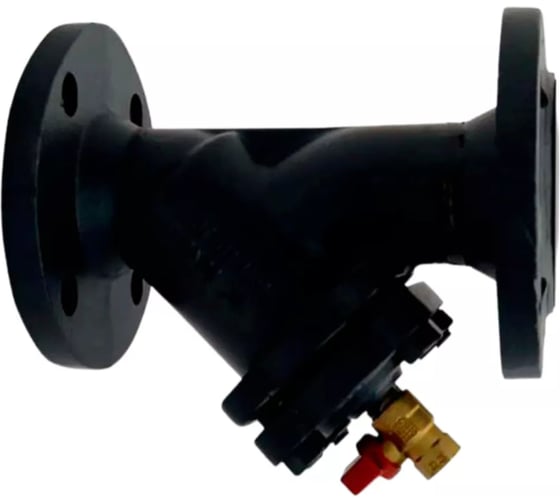 Фильтр сетчатый DN.ru GG25-304-MG-F Ду50 Ру16 со сливным краном D260-03124