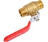 Кран шаровой Doron 1/2" Н-Н ручка штуцер-штуцер (10/160) 8413 4
