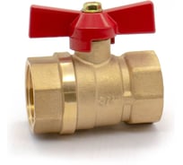 Кран шаровой Doron 3/4" В-В бабочка гайка-гайка (5/140) 8418