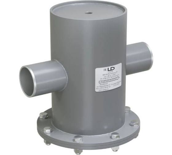Грязевик абонентский вертикальный приварной DN 80 PN 16 LD ГА.Р.П.080.16.2