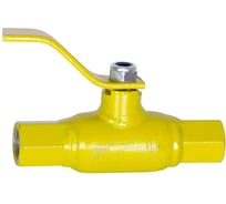 Кран шаровой газовый LD КШ.Ц.М Ду40 Ру40 сталь, м/м GAS.040.040.Н/П.02 107-0995