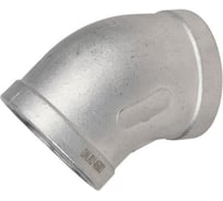 Отвод (полуотвод) DN.ru 316 Вр/Вр 2" Ду50 Ру16 45 резьбовой, нержавеющий D270-16920