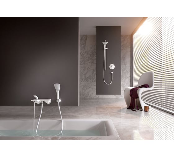 Шланг KLUDI Suparaflex 1.25 м, белый KL6107191-00
