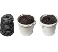 Каболка канализационная неотжатая ТЕХСНАБ (ведро 20кг) 18004