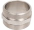 Ниппель прямой LD PRIDE DN50 (2") НР/НР латунь никель с биркой LD.67.511.50 4