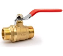 Кран шаровой DORON 3/4" Н-Н ручка штуцер-штуцер 8414