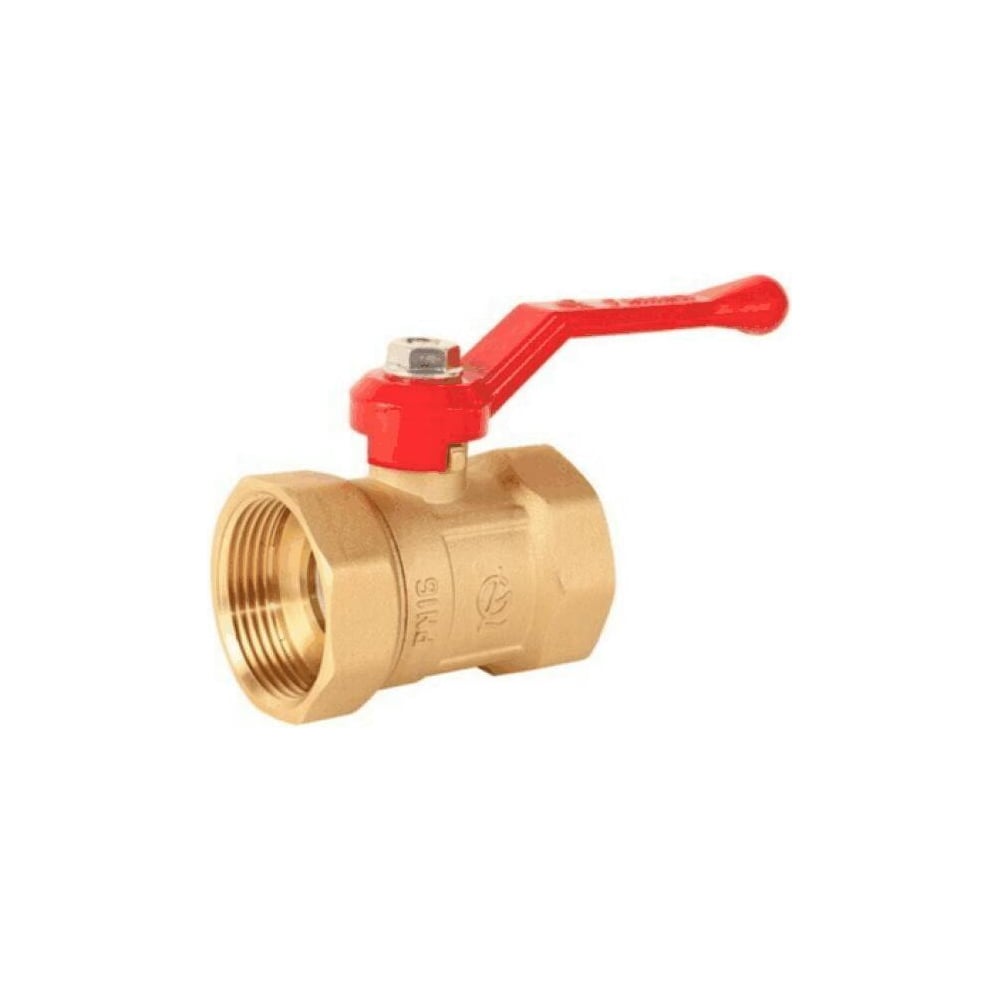 Кран шаровый латунный ГАЛЛОП ПРАКТИК 120 Ду50, Ру16 м/м, рычаг 103286 ...