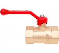 Кран шаровый латунный ГАЛЛОП ПРАКТИК 120 Ду25, Ру16 м/м, рычаг 103272 107-6803