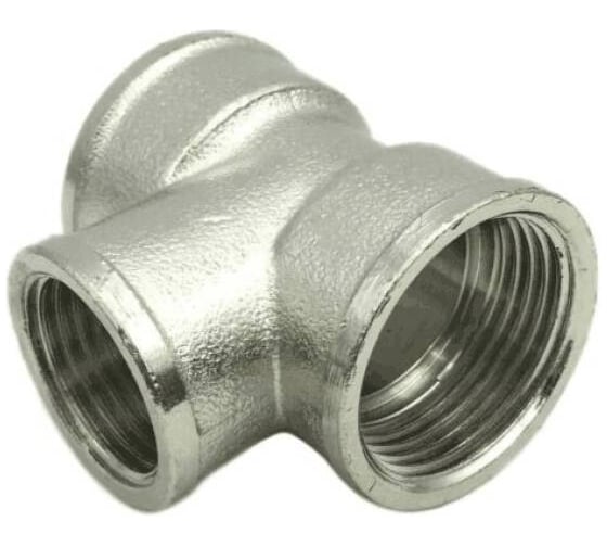 Тройник нержавеющая сталь переходной Benarmo Ду50x40 ВР 129-8799