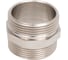 Ниппель прямой LD PRIDE DN40 (1 1/2") НР/НР латунь никель с биркой LD.67.511.40 4