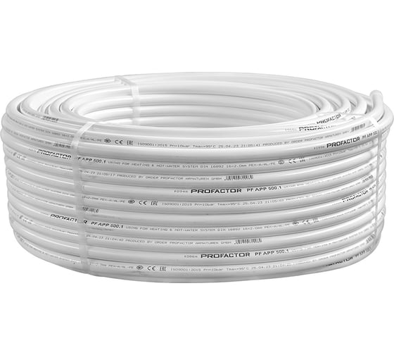 Труба металлопластиковая PROFACTOR PEX-A-AL-PE б/ш O16 х 2мм, бухта 100м PF APP 500.1