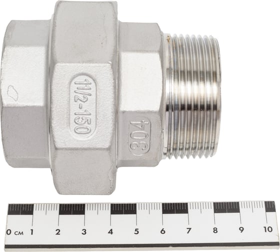 Американка конусная нержавеющая TITAN LOCK AISI304 1-1/2", ВР/НР TL1.1/2UFMC