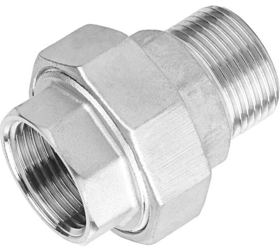 Американка конусная нержавеющая TITAN LOCK AISI304 2, ВР/НР TL2UFMC 1