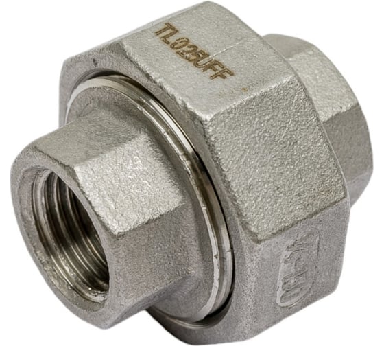 Американка конусная нержавеющая TITAN LOCK AISI304 3, ВР/ВР TL300UFFC