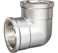 Угольник латунный LD Ду50 ВР никель .67.512.50 129-9645