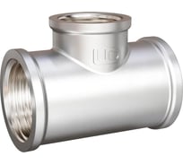 Тройник латунный переходной LD Ду25x20x25 ВР никель .67.523.25x20x25 129-8099