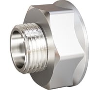 Переходник латунный реборд LD Ду15x10 м/р никель .67.509.15x10 129-8896