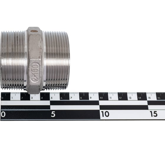 Ниппель нержавеющая сталь Benarmo Ду50 2 НР 129-2023