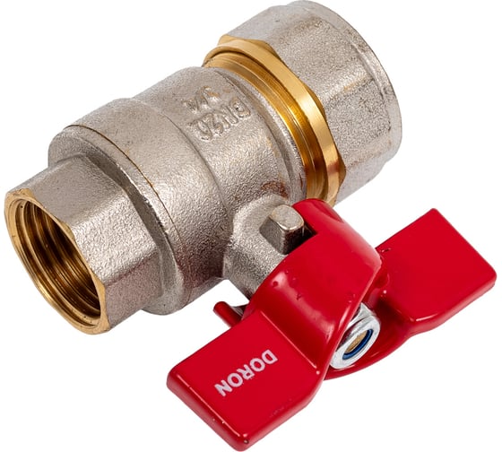 Кран шаровой для металлопластика DORON 20x1/2" ц/г 017971