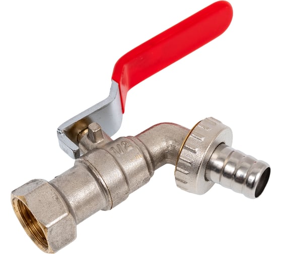Кран шаровой с носиком DORON 1/2" вн.рез. 019788