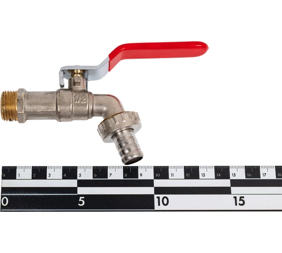 Кран шаровой с носиком DORON 1/2" нар.рез. 8436