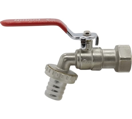 Кран шаровой с носиком DORON 3/4" вн.рез. 019789