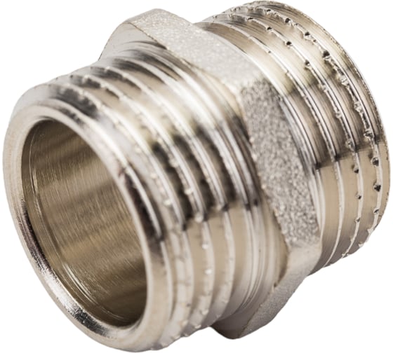 Ниппель AQUALINK 1/2х1/2 нар-нар (Цена за упаковку 10 шт.)  арт. 2524