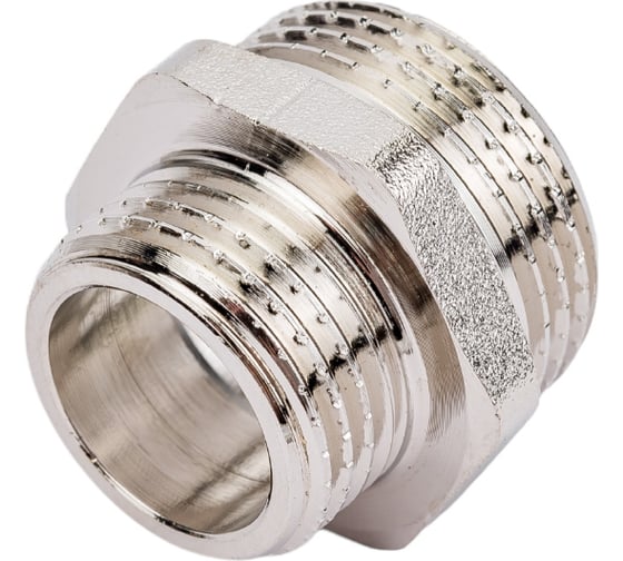 Переходной ниппель AQUALINK 1/2х3/4 нар-нар (Цена за упаковку 10 шт.)  арт. 2535
