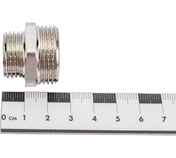 Переходной ниппель AQUALINK 1/2х3/4 нар-нар (Цена за упаковку 10 шт.)  арт. 2535