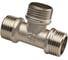 Тройник AQUALINK 1х1х1 нар-нар-нар (Цена за упаковку 10 шт.) арт. 2577 1