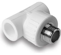 Комбинированный тройник AQUALINK ПП, 25х1/2 нар (Цена за упаковку 10 шт.)  арт. 3568