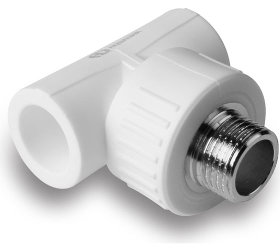 Комбинированный тройник AQUALINK ПП, 20х1/2 нар (Цена за упаковку 10 шт.)  арт. 3566