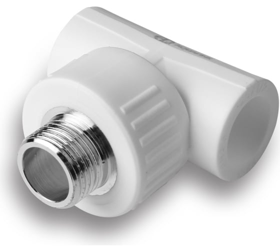 Комбинированный тройник AQUALINK ПП, 20х1/2 нар (Цена за упаковку 10 шт.)  арт. 3566