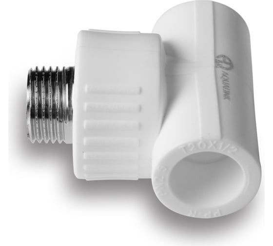 Комбинированный тройник AQUALINK ПП, 20х1/2 нар (Цена за упаковку 10 шт.)  арт. 3566