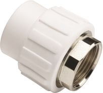 Комбинированная муфта AQUALINK ПП, под ключ, 50х1 1/2 вн (Цена за упаковку5 шт.)  арт. 3580