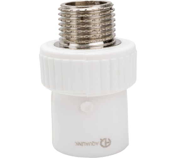 Муфта AQUALINK  ПП комбинированная 20X1/2 нар 03585