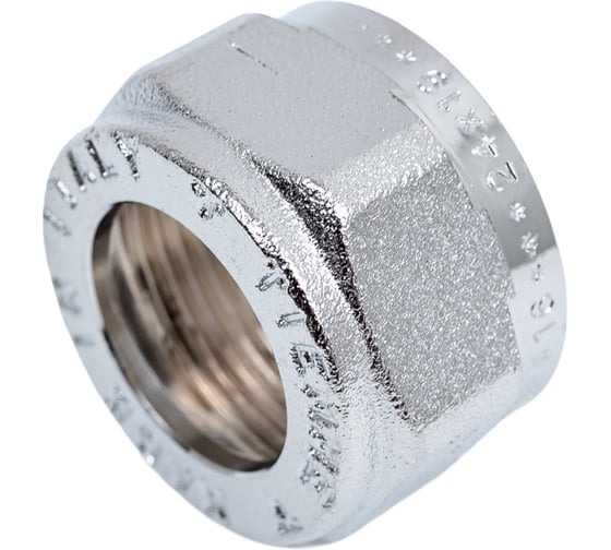 Адаптер для трубы Tiemme PEX 24x19x16-2,2 хром 1440090