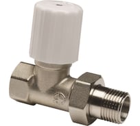 Регулирующий клапан для радиатора AQUALINK прямой, 1/2 (Цена за упаковку 10 шт.)  арт. 2595