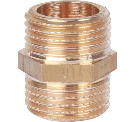 Ниппель Tiemme арт.1552FD пл. прокладка 3/4" 4710003