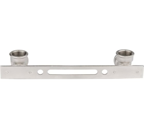 Уголки на планке для смесителя AQUALINK 1/2 x1/2 - 2 вн-вн 04510