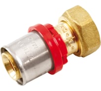 Соединитель Tiemme с накидной гайкой (пл. прокладка) арт.1665 пресс 1" x 20-2,0 1651105