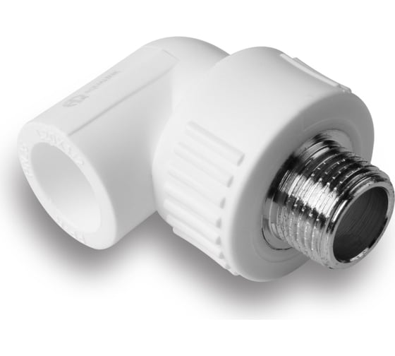 Уголок AQUALINK ПП комбинированный 20х1/2 нар (Цена за упаковку 10 шт.)  арт. 3554