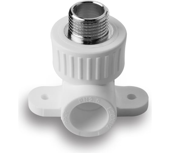 Уголок AQUALINK ПП с настенным креплением 20х1/2 нар 10 шт. 03543