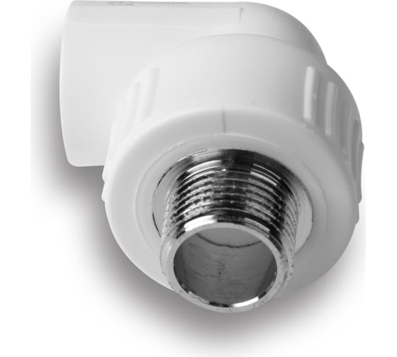Уголок AQUALINK ПП комбинированный 20х3/4 нар (Цена за упаковку 10 шт.)  арт. 3555