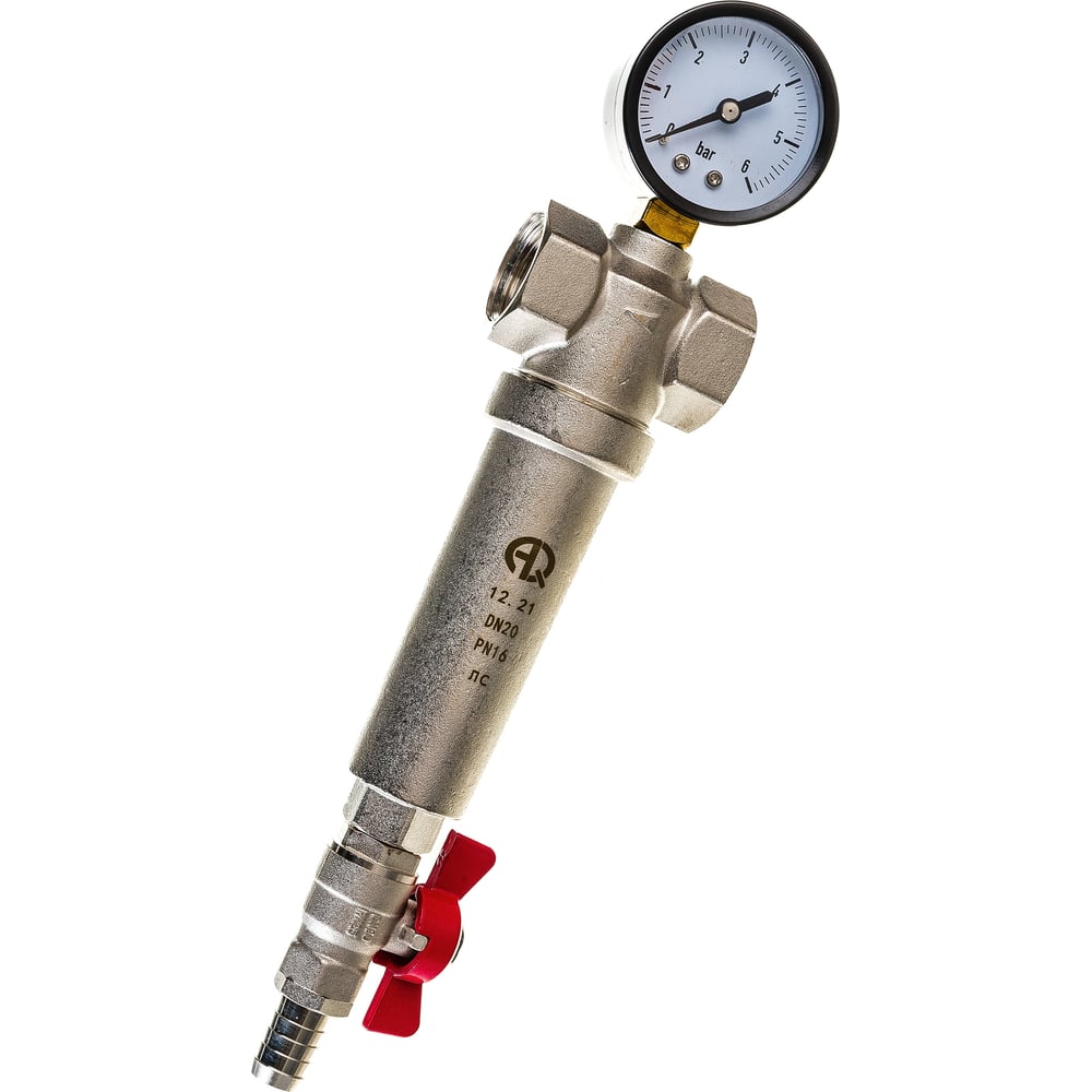Фильтр механической очистки AQUALINK каскадный, промывной 3/4" 02771 ...