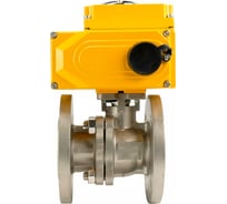 Шаровой кран DN.ru КШФП.316.200 Ду50 Ру40 с электроприводом QT-008 220В D160-02086