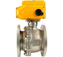 Шаровой кран DN.ru КШФП.316.200 Ду100 Ру16 с электроприводом QT-020 220В D160-01958