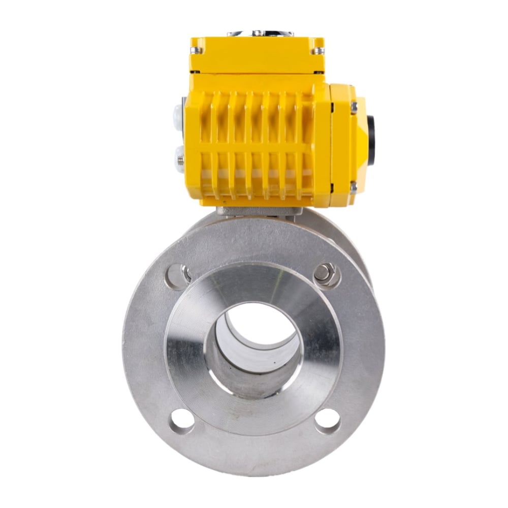 Шаровой кран DN.ru -КШФП.316.200 Ду65 Ру16 электропривод 24В D160-02103 ...